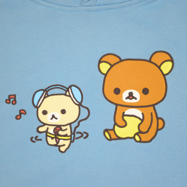 Rilakkuma and Korilakkuma Hoodie [PRE-APPROVAL]