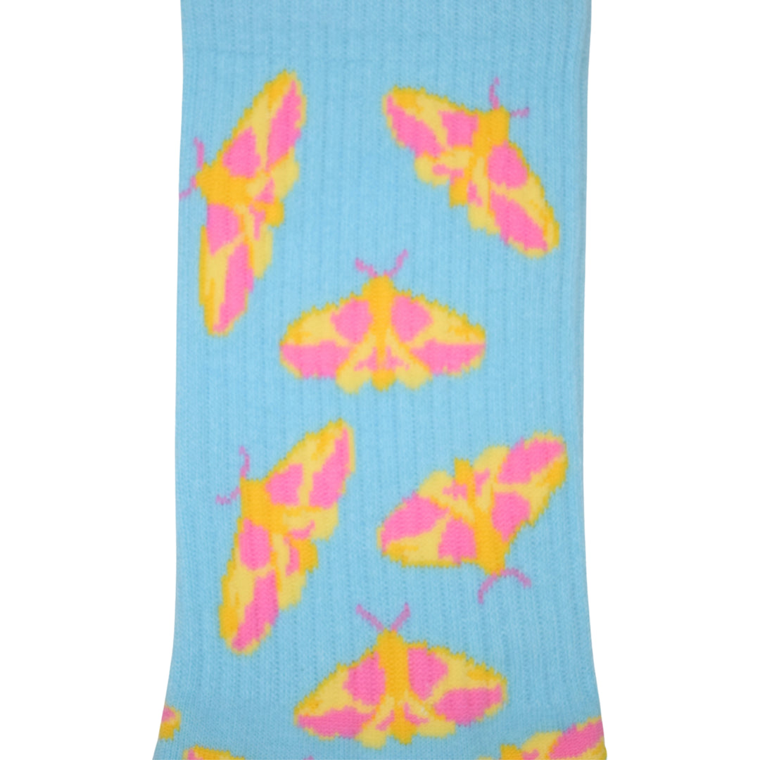 Rosy Maple Moth Socks