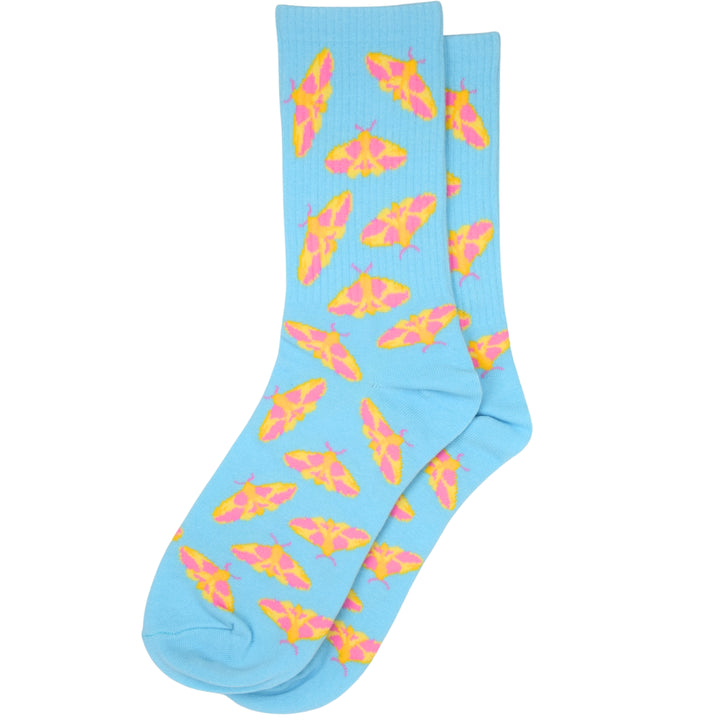 Rosy Maple Moth Socks