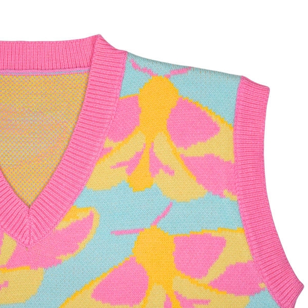 Rosy Maple Moth Vest