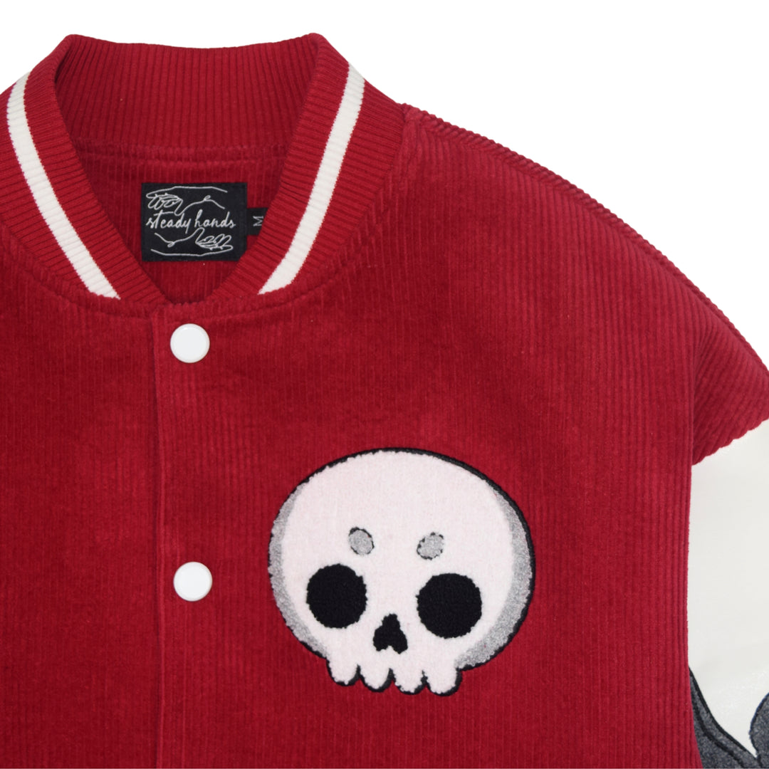 Skull Vampire Varsity Jacket