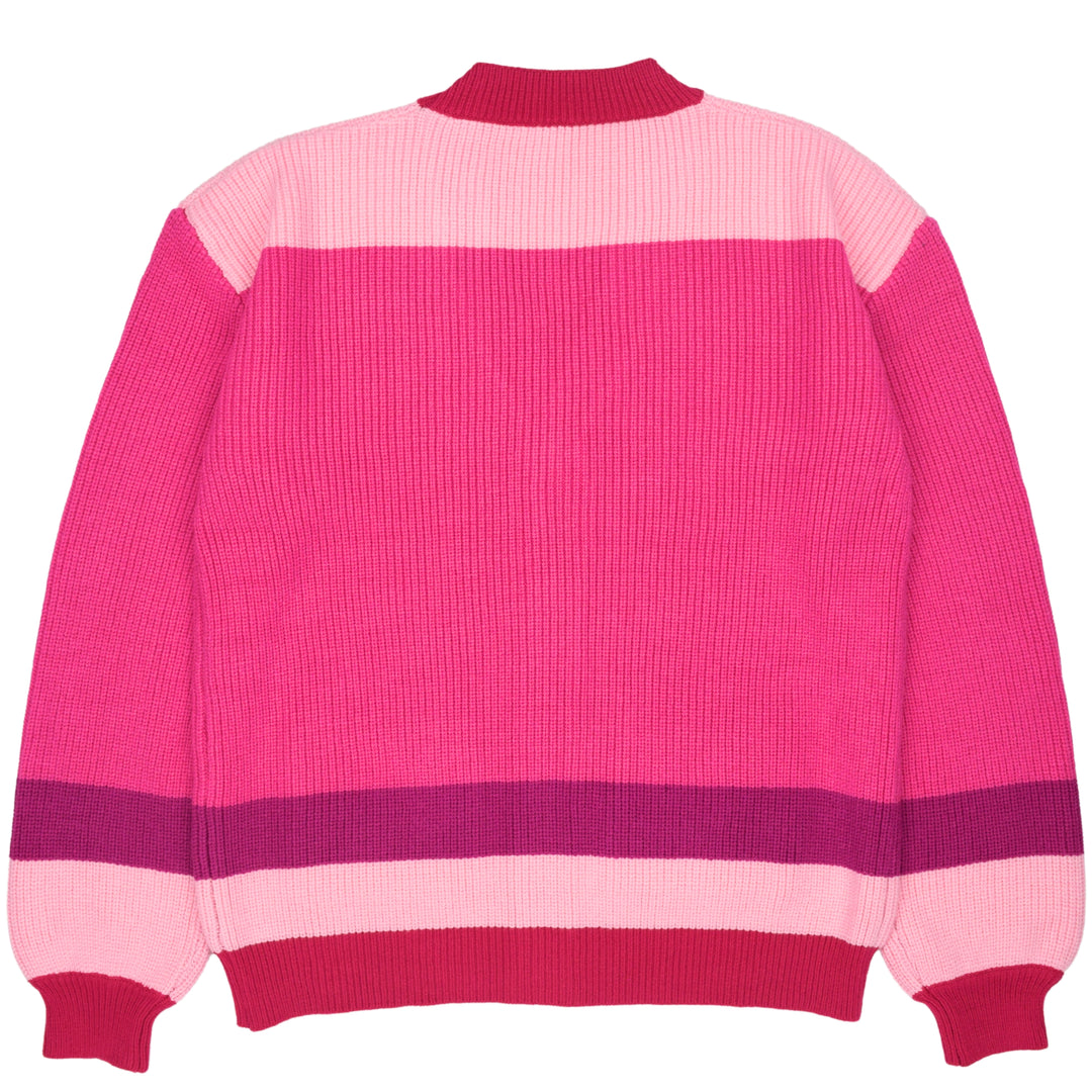 Pink Striped Jumper