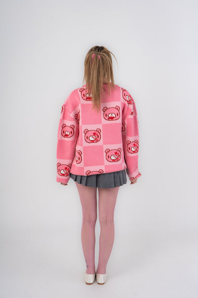 Gloomy Bear Patterned Sweater [PRE-APPROVAL]