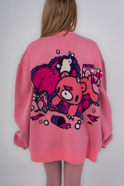 Gloomy Bear Cardigan [PRE-APPROVAL]