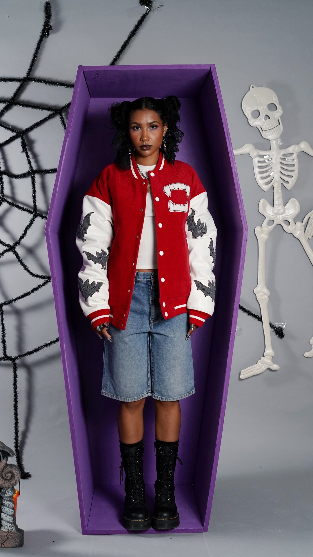 Vampire Bat Varsity Jacket