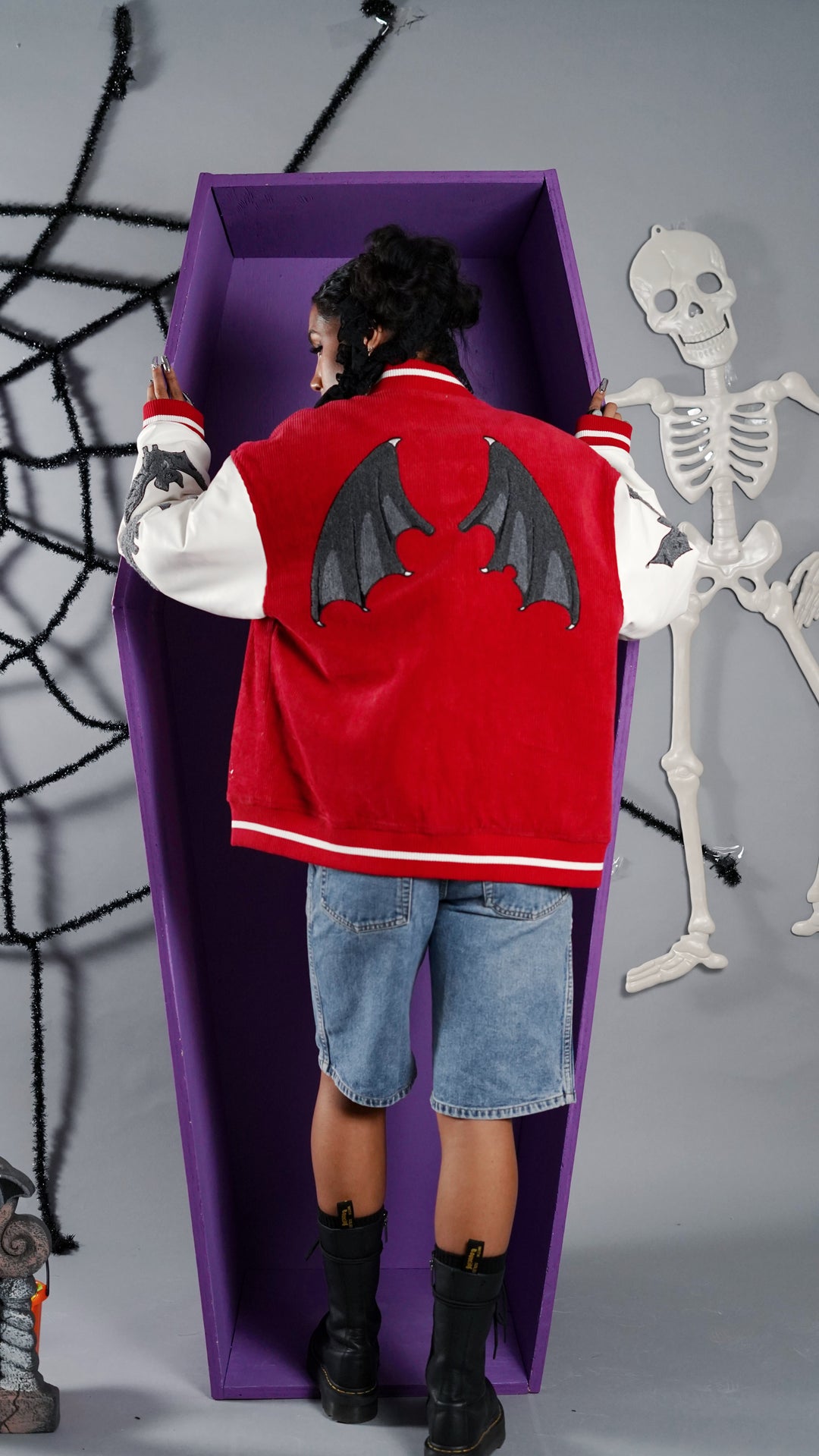 Vampire Bat Varsity Jacket