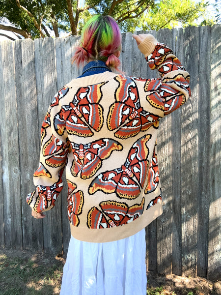 Atlas Moth Cardigan