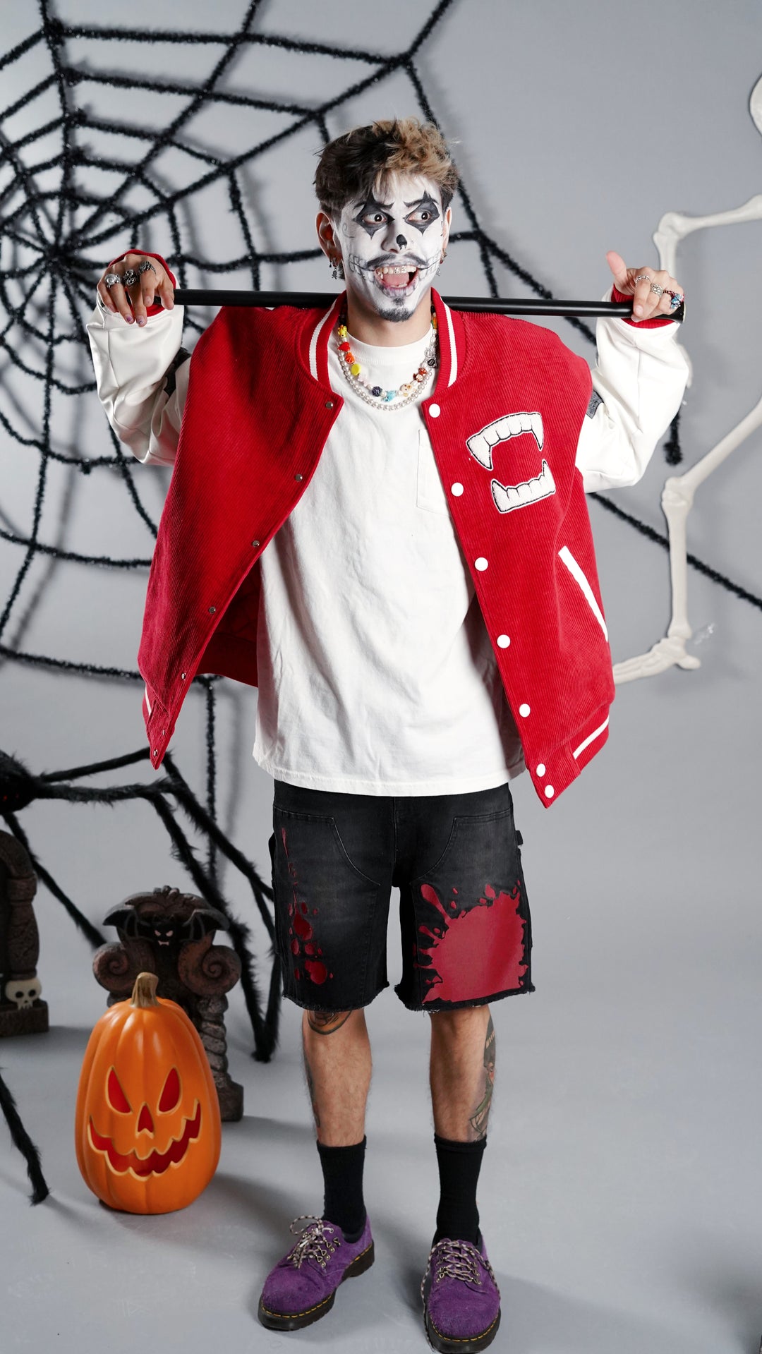 Vampire Bat Varsity Jacket