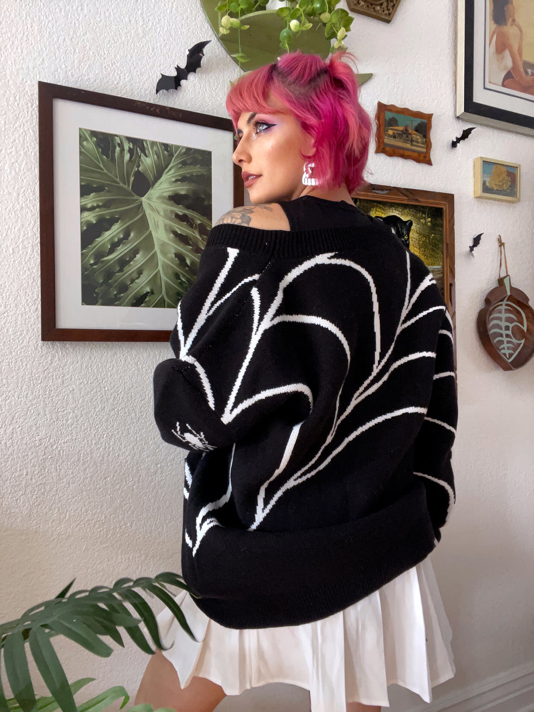 Arachnophobia Cardigan