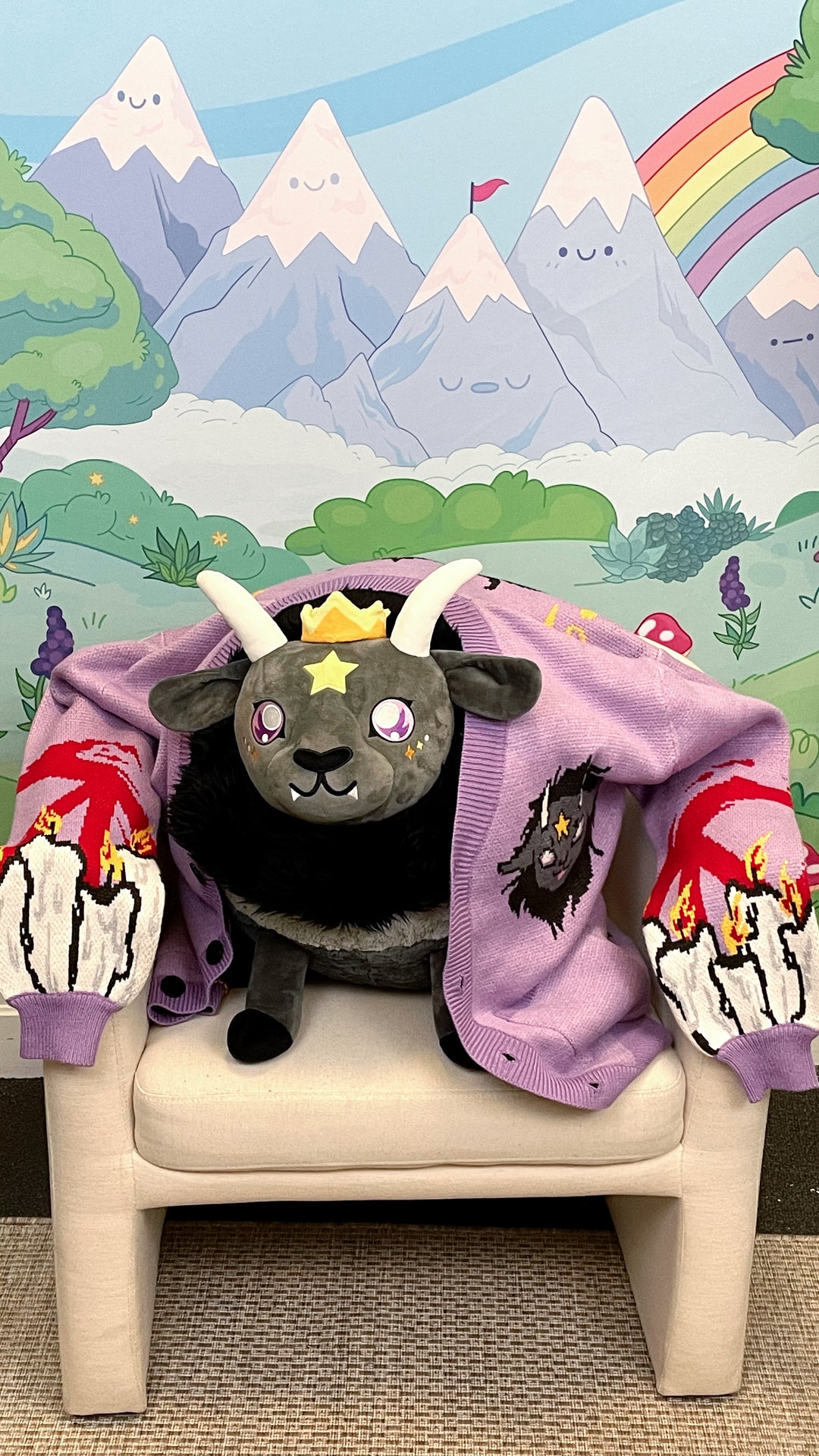 Squishable Baphomet Cardigan