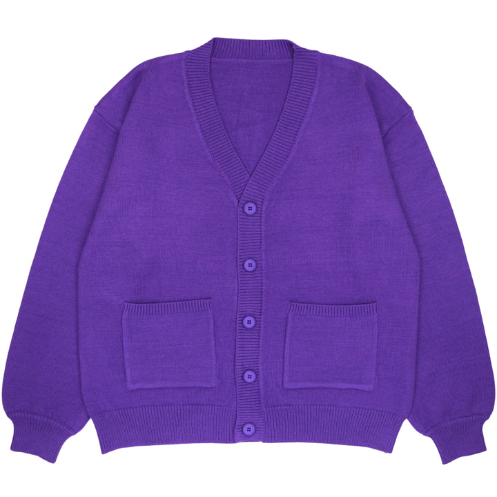 The DEEPEST Purple Cardigan