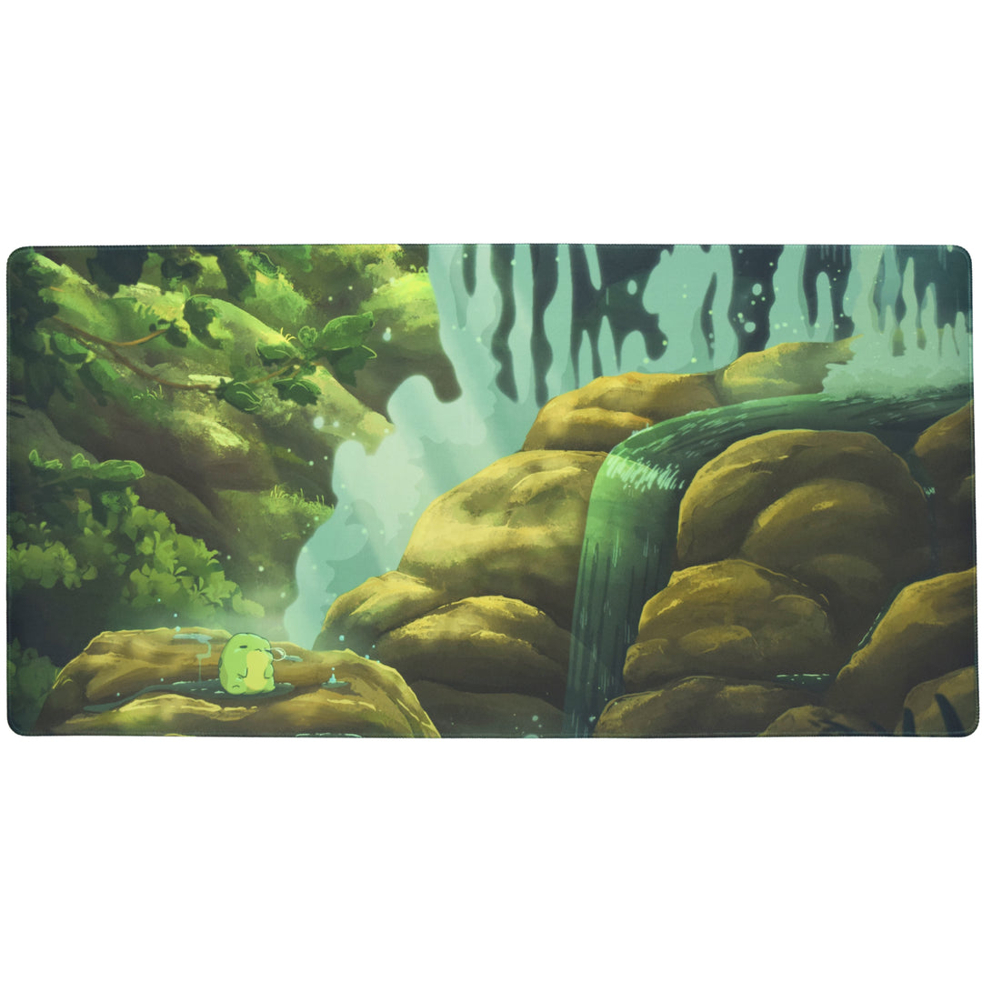 Waterfall Frog Desk Mat