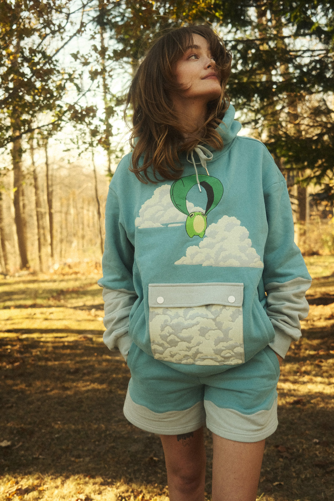 Gliding Frog Daytime Hoodie