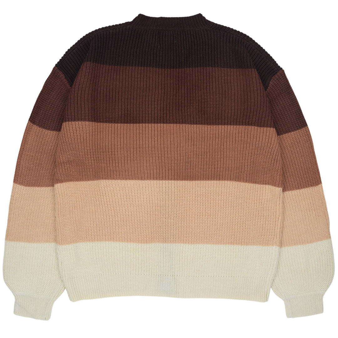 Brown Gradient Cardigan