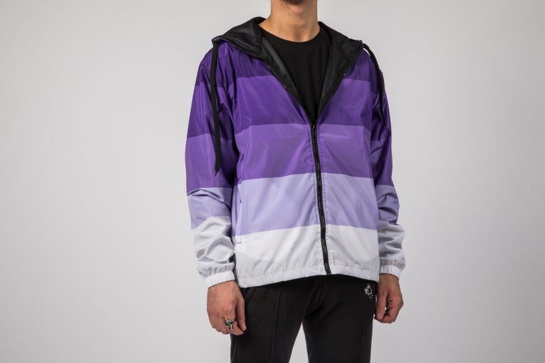 Purple Gradient Windbreaker